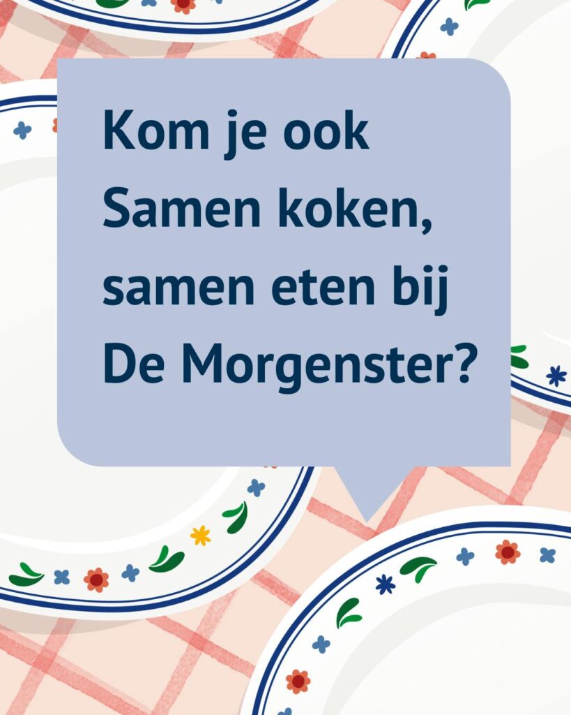 Samen koken, samen eten in de Kraaihoek in Papendrecht